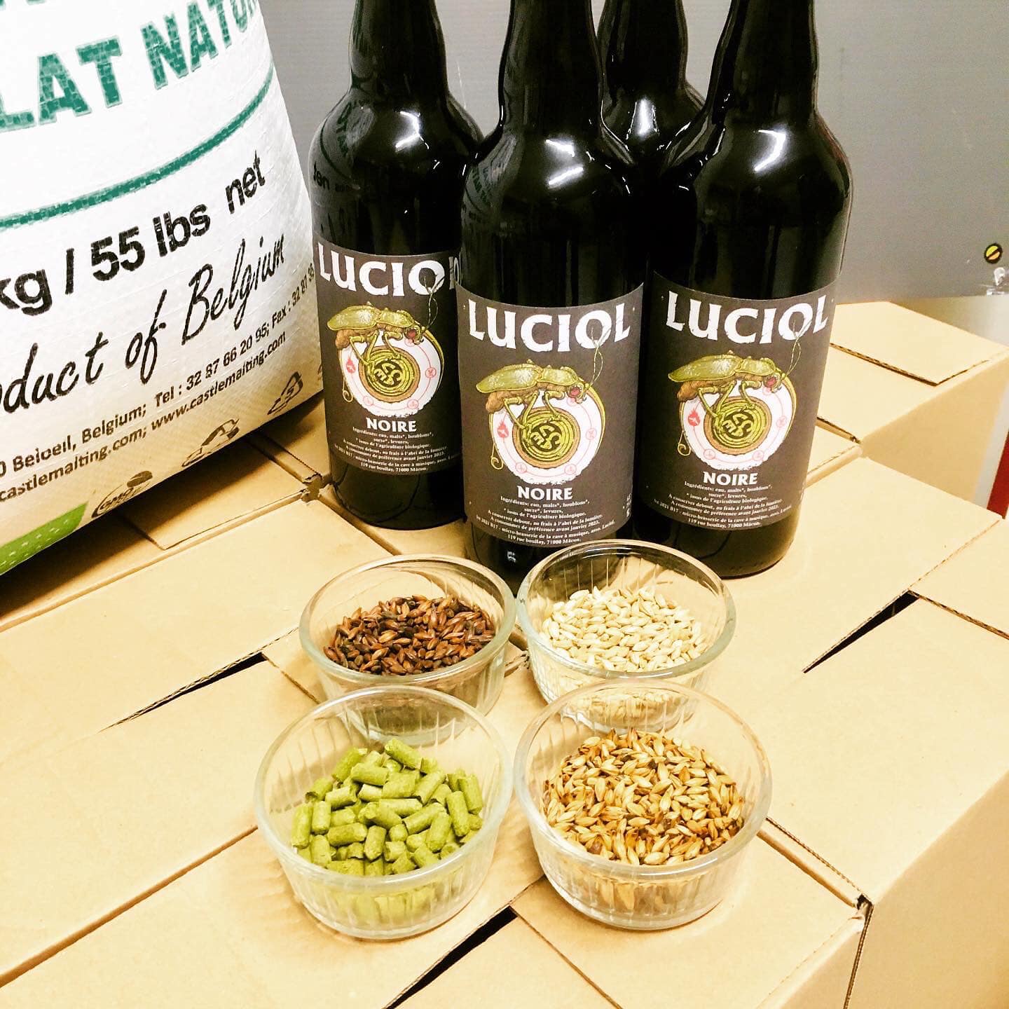 Brasserie Luciol - Ingrédients