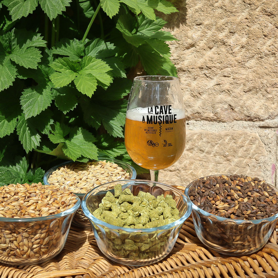 Ingrédients de la bière Luciol